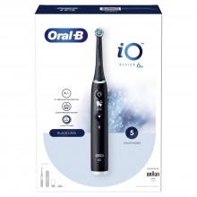 Braun Oral-B Электрическая зубная щетка iO Series 6/iOM6 с насадками 4шт, чёрный. 1 арт.:Б0070212