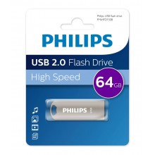 Флеш накопитель 64GB PHILIPS IRON 2.0 64GB, USB 2.0 арт.:FM64FD150B/97