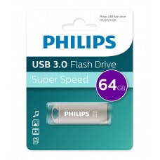 Флеш накопитель 64GB PHILIPS IRON 3.0 64GB, USB 3.0 арт.:FM64FD165B/97