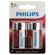 Philips Батарейки LR20P2B/51 