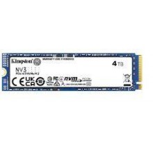 Kingston Technology Твердотельный диск 4TB Kingston NV3 Series M.2 2280 ,PCI-E 4x [ R/W - 6000/5000 MB/s] арт.:SNV3S/4000G