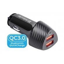 Defender Автомобильное ЗУ UCA-81 2xUSB QC3.0, 36W_1 арт.:83845 Defender Автомобильное ЗУ UCA-81 2xUSB QC3.0, 36W_1 арт.:83845