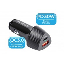 Defender Автомобильное ЗУ UCA-92 48W: PD3.0/30W+QC3.0/18W_1 арт.:83851 Defender Автомобильное ЗУ UCA-92 48W: PD3.0/30W+QC3.0/18W_1 арт.:83851