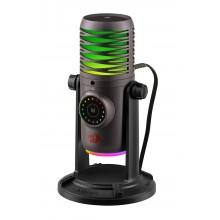 DEFENDER Redragon Игровой стрим микрофон Stellaris GM306 USB,омнидир,подсветка арт.:72359 DEFENDER Redragon Игровой стрим микрофон Stellaris GM306 USB,омнидир,подсветка арт.:72359