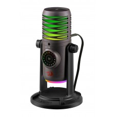 DEFENDER Redragon Игровой стрим микрофон Stellaris GM306 USB,омнидир,подсветка арт.:72359