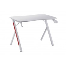 Defender Игровой компьютерный стол Chrono подвес кружк+гарн,белый,МДФ арт.:64071