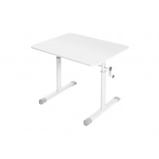 Defender Офисный стол Legend белый, 80*60см, в63-86см, ручной. арт.:64706