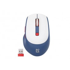 Defender Беспроводная оптическая мышь Belsa MB-249 бел/син,6кн,2.4G+BT,500мАч арт.:52249 Defender Беспроводная оптическая мышь Belsa MB-249 бел/син,6кн,2.4G+BT,500мАч арт.:52249