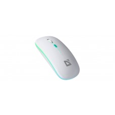 Defender Беспроводная оптическая мышь Coda MB-261 белый,2.4ГГц+BT,радужн,300мАч арт.:52262 Defender Беспроводная оптическая мышь Coda MB-261 белый,2.4ГГц+BT,радужн,300мАч арт.:52262