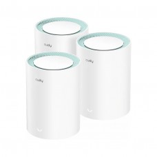 Cudy M1300(3-Pack) 2.0 Гигабитная Mesh-система Wi-Fi AC1200, 2,4/5 ГГц, до 1167 Мбит/с, 2x1 Гбит/с, Cudy Mesh, MU-MIMO