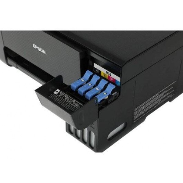 CANON МФУ струйный Epson EcoTank L3210 33 стр/мин., 1440 x 5760/ 600x1200dpi ((печать/ скан.), USB, чер.103/ C11CJ68*** арт.:C11CJ68405