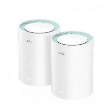 Cudy M1500(2-Pack) 1.0 Гигабитная Mesh-система Wi-Fi 6 AX1500, 2,4/5 ГГц, до 1501 Мбит/с, 3x1 Гбит/с, Cudy Mesh, MU-MIMO