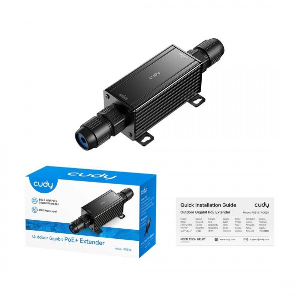 Cudy POE15 Уличный гигабитный удлинитель PoE+