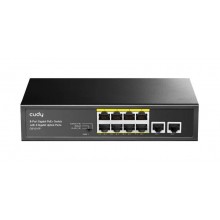 Cudy GS1010P Коммутатор с 8 гигабитными портами, 2 гигабитными портами Uplink и поддержкой PoE+ (80 Вт) Cudy GS1010P Коммутатор с 8 гигабитными портами, 2 гигабитными портами Uplink и поддержкой PoE+ (80 Вт)