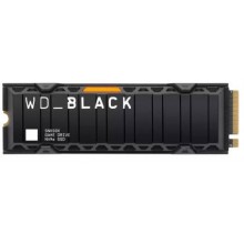 Western Digital Твердотельный диск 4TB WD Black SN850X , M.2 2280, PCI-E 4x4, [R/W - 7300/6300 MB/s] TLC 3D NAND With Heatsink арт.:WDS400T2XHE