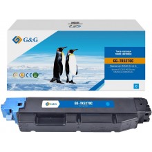 Тонер-картридж G&G, Kyocera TK-5270C голубой 6k с чипом арт.:GG-TK5270C