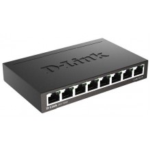 D-Link DGS-1008D/R1A Неуправляемый коммутатор с 8 портами 10/100/1000Base-T D-Link DGS-1008D/R1A Неуправляемый коммутатор с 8 портами 10/100/1000Base-T