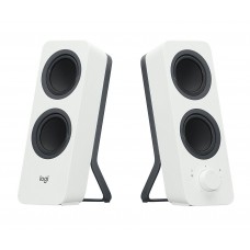 Logitech Акустическая 2.0 система Z207, 10 Вт, Bluetooth 4.2, рег. на передней панели, разъем для наушников, белый. арт.:980-001292