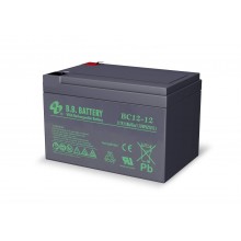 Аккумуляторная батарея B.B. Battery BC 12-12 (12V 12Ah ДхШхВ 151x98x98 мм, масса 3,35 кг) клеммы F2