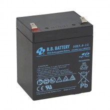 Аккумуляторная батарея B.B. Battery HR 5.8-12 BB (12В 5.8Ач ДхШхВ 90х70х102 мм, масса 1,88 кг) клеммы F2 арт.:HR 5,8-12