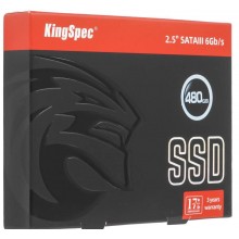 Твердотельный диск 480GB Kingspec SSD P4-480 , 2.5 Твердотельный диск 480GB Kingspec SSD P4-480 , 2.5