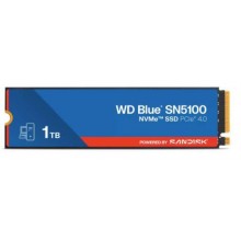 Western Digital Твердотельный диск 1TB WD Blue SN5100, NVMe, M.2 2280, PCI-E 4x4 [R/W - 7100/6700 MB/s] арт.:WDS100T5B0E