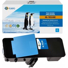 Тонер-картридж G&G, Kyocera TK-5240C голубой 3k с чипом арт.:GG-TK5240C