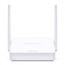 Mercusys MW302R Wi-Fi роутер N300, до 300 Мбит/с на 2,4 ГГц, LAN 2x10/100 Мбит/с, WAN 1x10/100 Мбит/с, 2 антенны