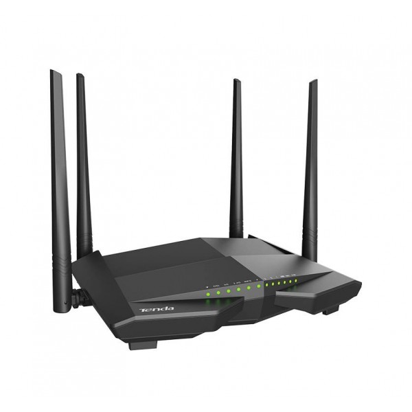 Tenda V15 Двухдиапазонный Wi-Fi гигабитный VDSL/ADSL модем-маршрутизатор AX1500, 2,4/5 ГГц, до 1501 Мбит/с