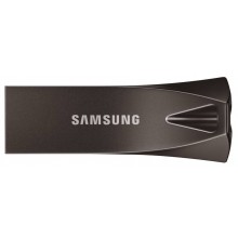 Флеш накопитель 512GB SAMSUNG BAR Plus, USB 3.2 Gen1 400 МВ/s, серый арт.:MUF-512BE4/APC