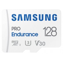 Флеш карта microSD 128GB SAMSUNG PRO Endurancе microSDXC Class 10, UHS-I U3, V30 (SD адаптер) 100MB/s арт.:MB-MJ128KA/APC