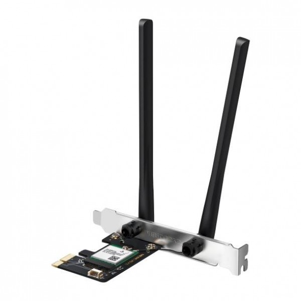 Mercusys MA70XE Двухдиапазонный адаптер PCI Express Wi-Fi 6 AX1800, Bluetooth 5.4, 2,4/5 ГГц, до 1775 Мбит/с