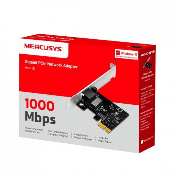 Mercusys MA210E Сетевой адаптер PCI Express 1 Гбит/с