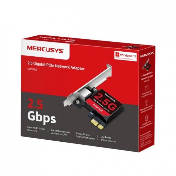 Mercusys MA310E Сетевой адаптер PCI-Express 2.5 Гбит/с