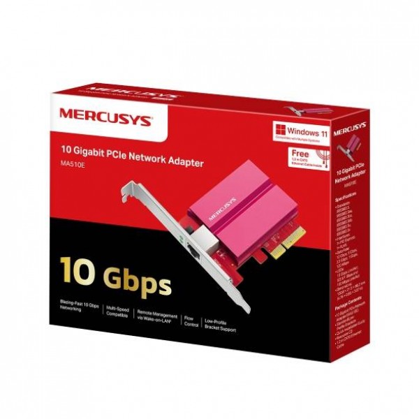 Mercusys MA510E Сетевой адаптер PCI-Express 10 Гбит/с