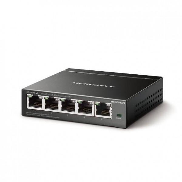 Mercusys MS105GS-M2 Настольный коммутатор с 5 портами 2,5 Гбит/с