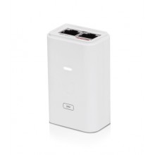 Ubiquiti POE-48-24W-WH Блок питания РоЕ 48-24W, 48В, 0.5А, Passive PoE, LAN 1х100 Мбит/с, белый