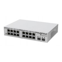 MikroTik CSS318-16G-2S+IN Коммутатор управляемый Cloud Smart Switch, 16x1 Гбит/с, SFP/uplink: SFP+ 2x10 Гбит/с MikroTik CSS318-16G-2S+IN Коммутатор управляемый Cloud Smart Switch, 16x1 Гбит/с, SFP/uplink: SFP+ 2x10 Гбит/с