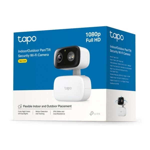 TP-Link Tapo C206 Умная уличная поворотная камера