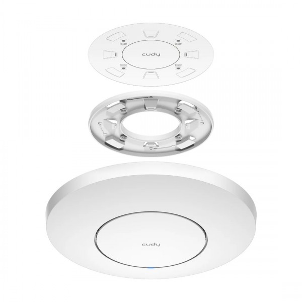 Cudy AP6500 Двухдиапазонная потолочная точка доступа Wi-Fi 7 BE6500, 2,4/5 ГГц, до 6448 Мбит/с, PoE‑In 1х2,5 Гбит/с