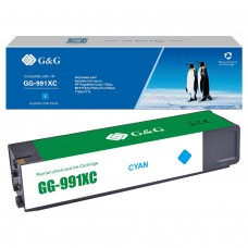 Картридж Cartridge G&G 991X for PageWide Managed, (16 000стр.), голубой M0J90AE арт.:GG-991XC