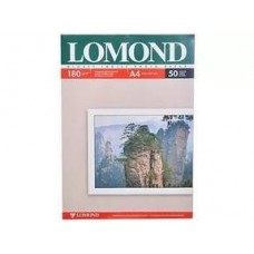 Фотобумага LOMOND Двухсторонняя Глянцевая/Глянцевая, 180г/м2, A4 (21X29,7см)/50л. для струйной печати. арт.:0102065