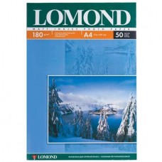Фотобумага LOMOND Односторонняя Матовая, 180г/м2, A4 (21X29,7см) 25л. для струйной печати. арт.:0102037