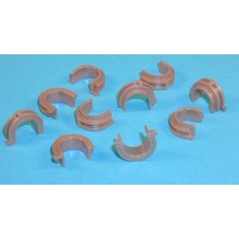 Бушинг резинового вала левый HP LJ 1160/1320/3390/2410/2420/2430/P2015/P2014/M2727/P3005/M3027/M3035 (RC1-3610) OEM 10шт