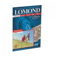 Фотобумага LOMOND 270/A4/20л. СУПЕРГЛ (Warm) арт.:1106101