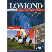 Фотобумага LOMOND 270/A4/20л. САТИН (Warm) арт.:1106200