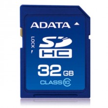Флеш карта SD 32GB A-DATA SDHC Class 10 арт.:ASDH32GCL10-R