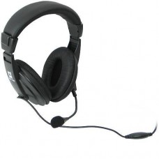 Defender Компьютерная гарнитура Gryphon 750 /накладные/ Ø40 мм/ рег.громк./2 x 3.5 mm стерео jack/ кабель 2м / черный арт.:63750