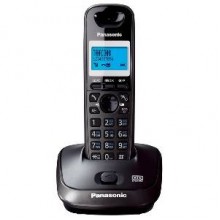 Р/телефон Panasonic KX-TG2521RUT (темно-серый металлик, автоответчик)