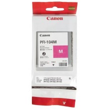 Картридж CANON PFI-104 M пурпурный, 130 мл арт.:3631B001
